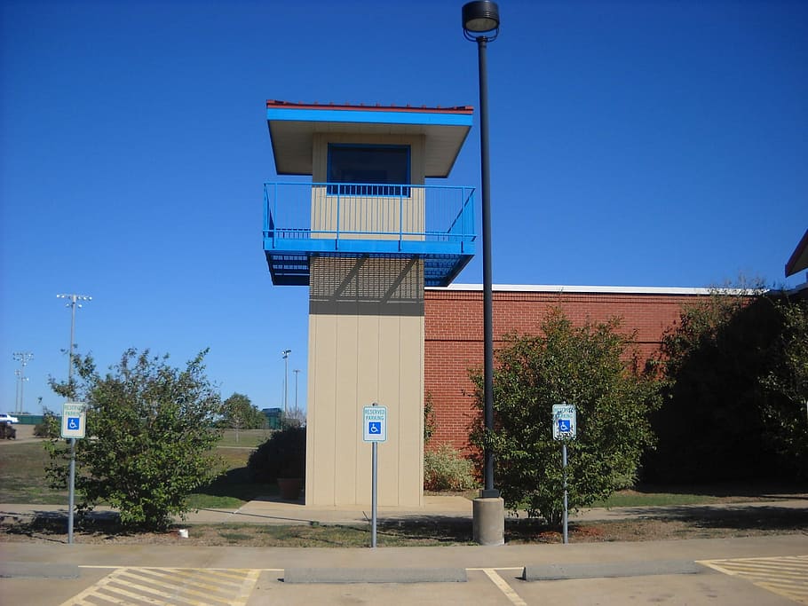 Prison, Jail, Tower, Lookout, correctional, protection, lockup HD wallpaper