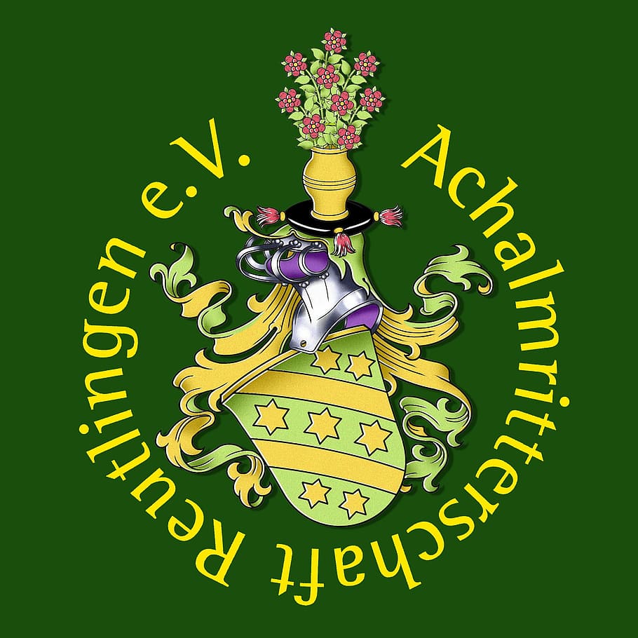 Reutlingen, Logo, achalmritterschaft, emblem, membership, club HD wallpaper