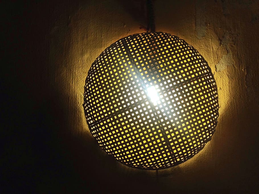 light, lamp, grid, pattern, design, electricity, illumination HD wallpaper