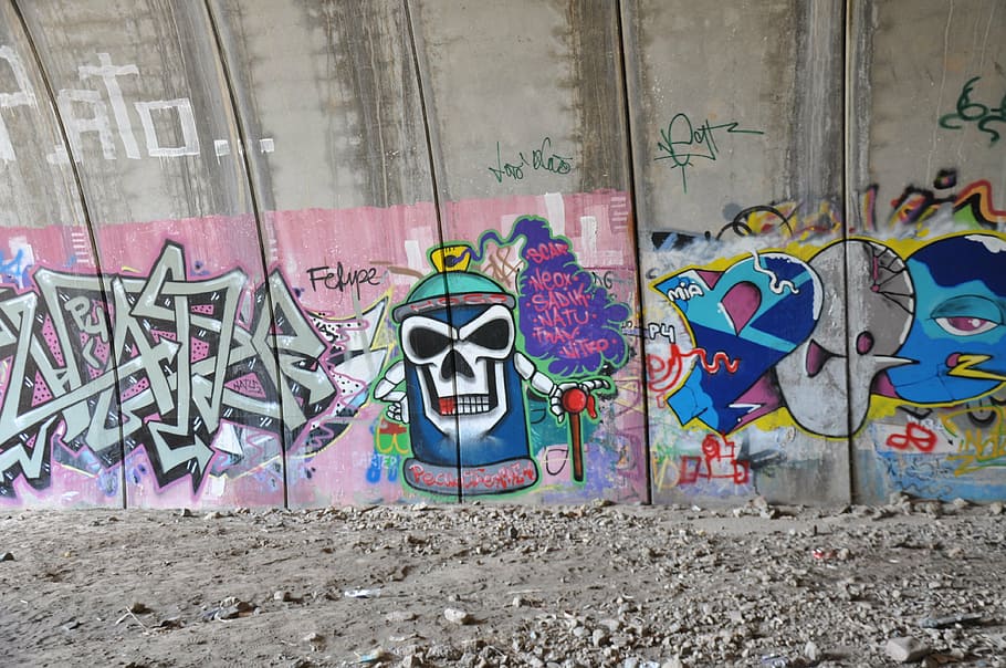 graffiti, mural, background, background image, colors, design HD wallpaper