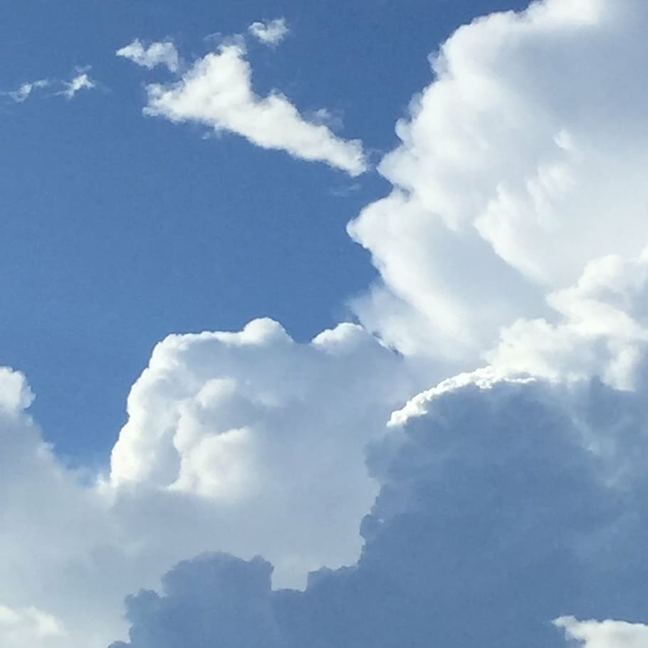 clouds, sky, weather, cloud - sky, cloudscape, backgrounds HD wallpaper