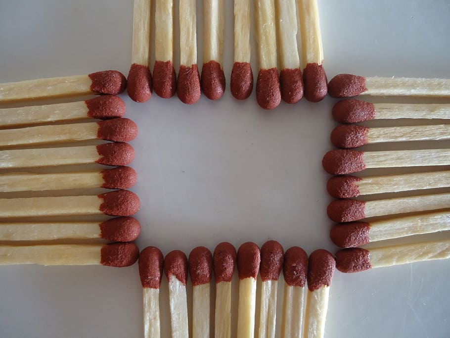 phosphor, phosphorus, matchstick, fusee, safety, indoors, still life HD wallpaper