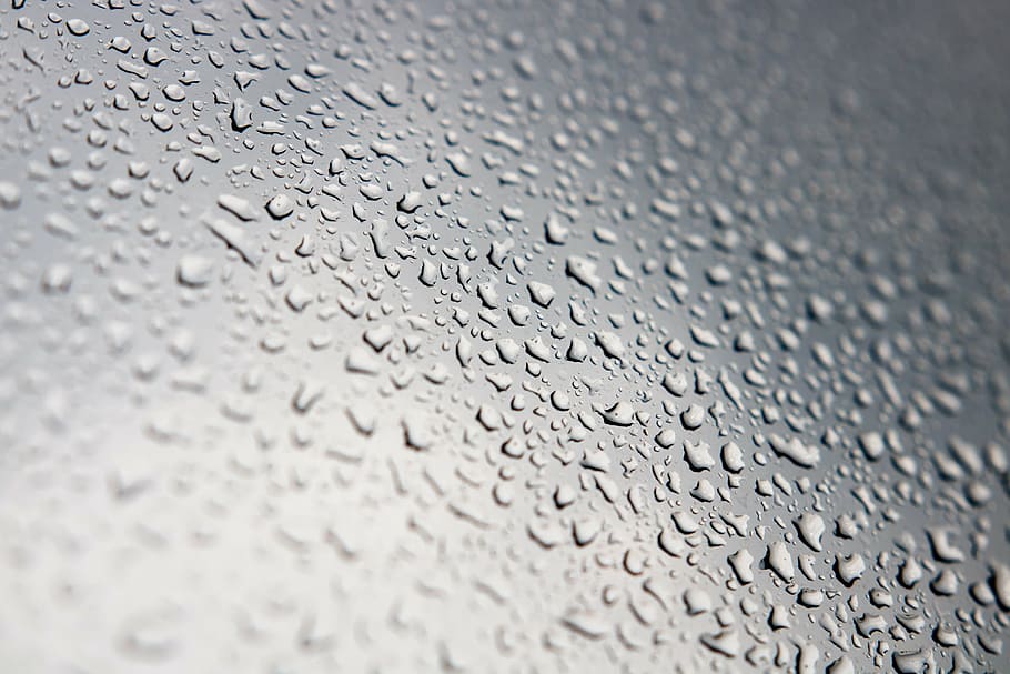 water, drop, glass, rain, fresh, backgrounds, wet, full frame HD wallpaper