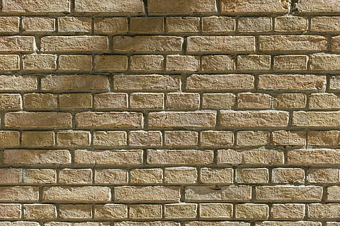 brown cinder brick wall, brown bricked wall, block, texture, beige HD wallpaper
