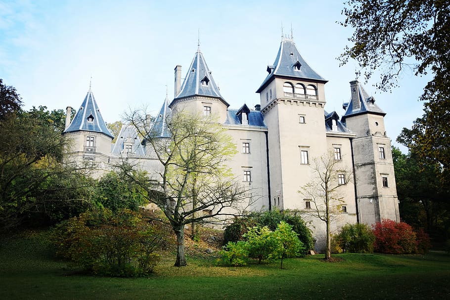 Castle, Building, Architecture, park, gołuchów, famous Place HD wallpaper