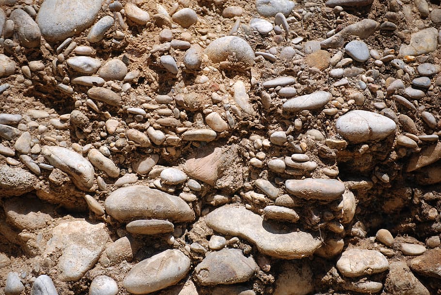 stones, texture, earth, rock, sandstone, wall, rustic, brown HD wallpaper
