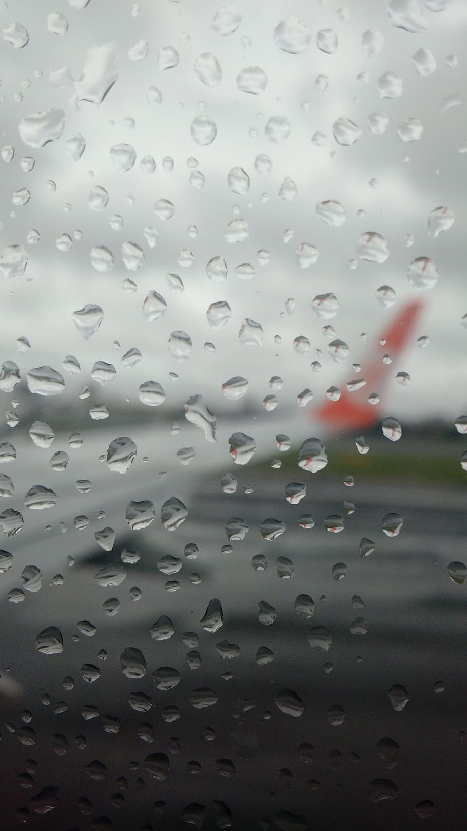 Plane, Rain, Cloud, Window, Drops, wet, raindrop, liquid, water HD wallpaper