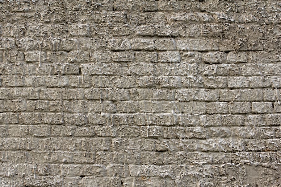 texture, background, bricks, brickwork, old, wall, grey, backgrounds HD wallpaper