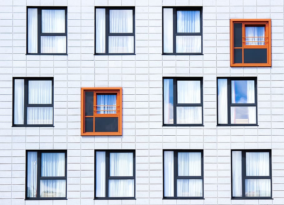 building windowpane photography, facade, windows, architecture HD wallpaper