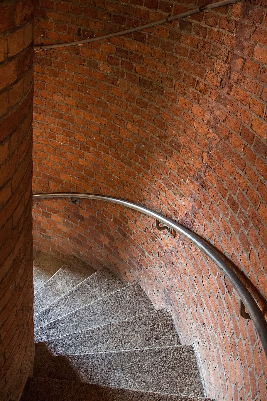 stairs, lighthouse, gradually, staircase, architecture, stone HD wallpaper