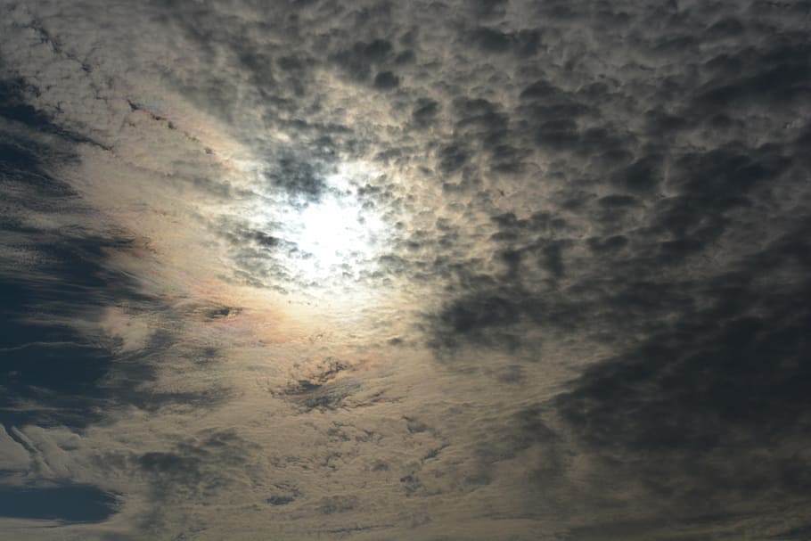 sun, clouds, nature, weather, blue, backgrounds, sky, cloud - Sky HD wallpaper