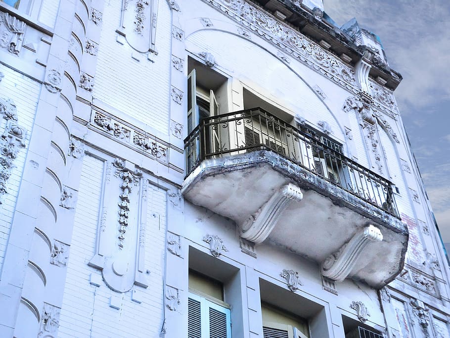 Facade, Building, Architecture, Balcony, building exterior HD wallpaper