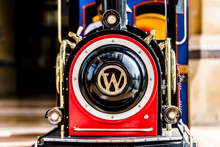 Focus Photography of Toy Train, colourful, engine, equipment HD wallpaper