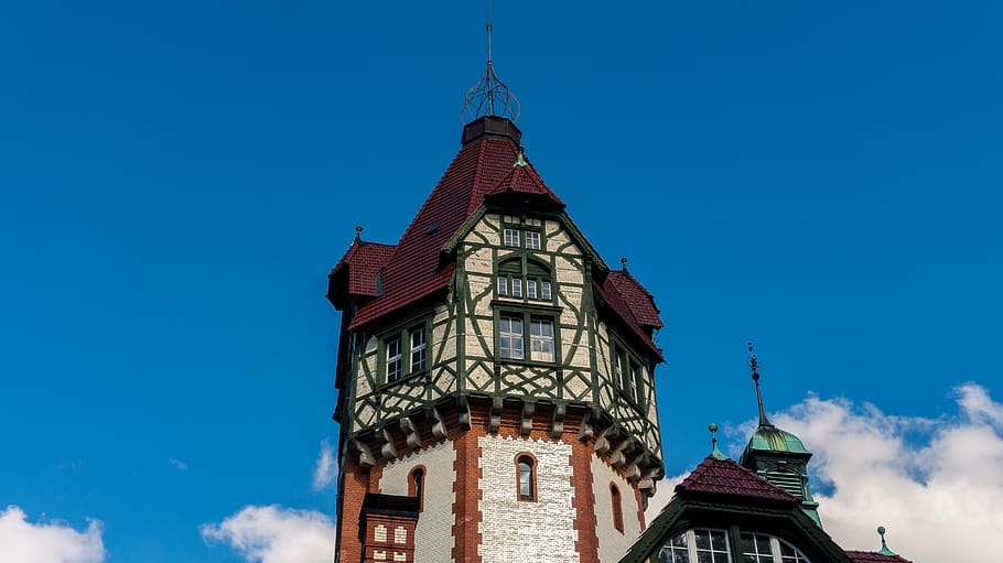 tower, old, truss, architecture, old building, building exterior HD wallpaper