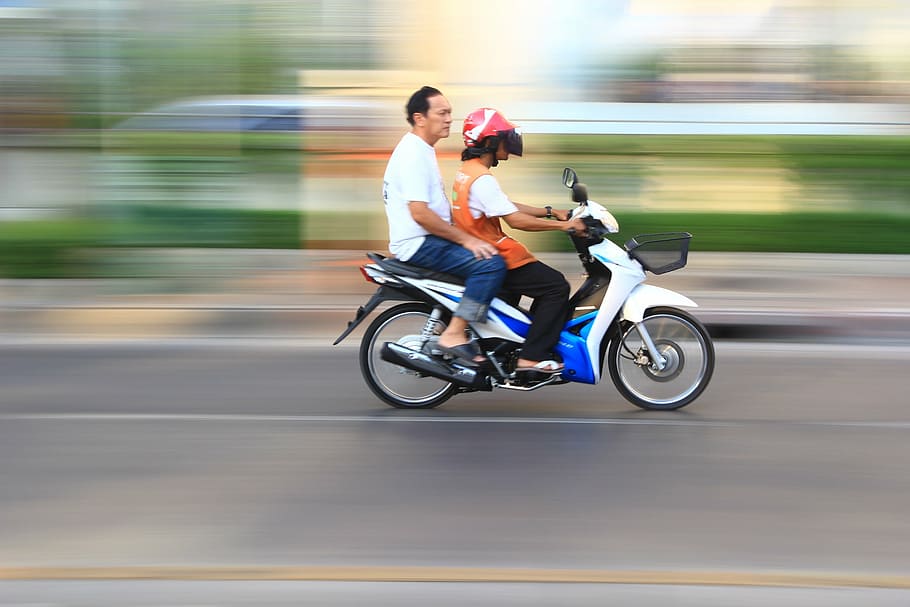 speed, seat, motorcycle, transportation, blurred motion, mode of transportation HD wallpaper