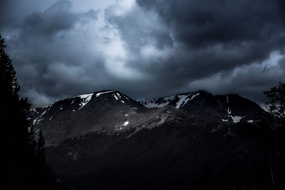 nature, landscape, mountain, clouds, sky, travel, adventure HD wallpaper