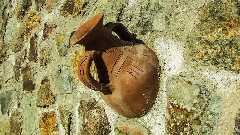 Pitcher, Potter, Ceramic, Traditional, cyprus, ayia napa, decoration HD wallpaper
