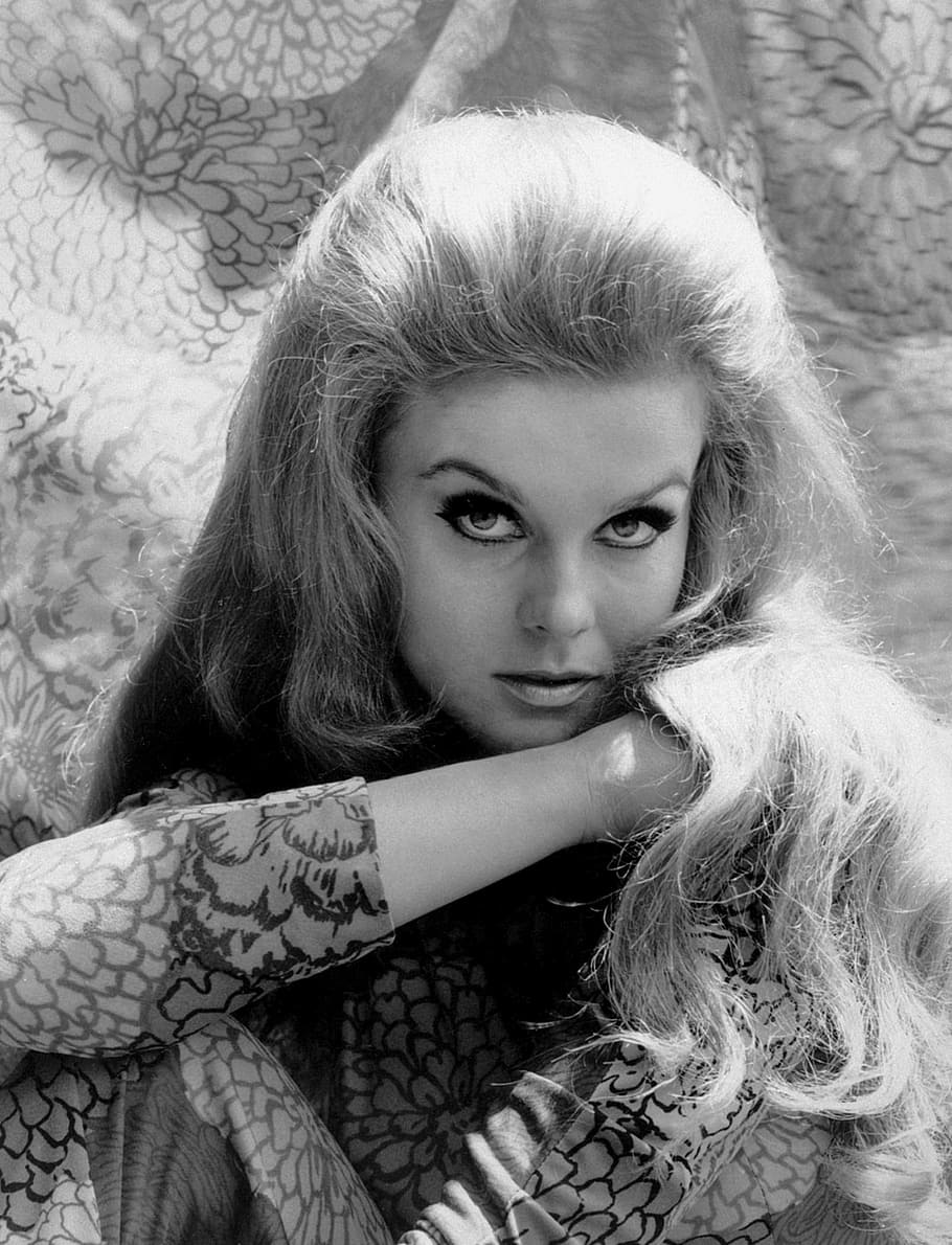 grayscale photography of woman, ann margaret, actress, singer