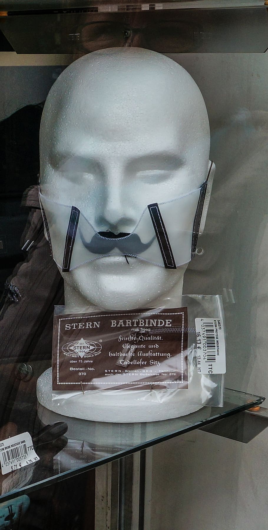 france, paris, head, bart, display dummy, styrofoam head, human representation, HD wallpaper