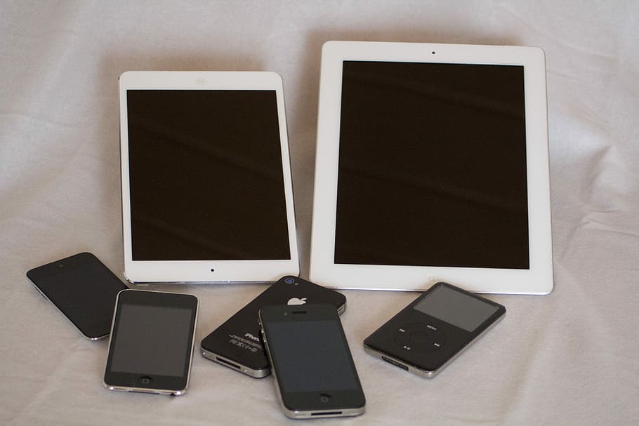 Ipod, Iphone, Ipad, Fruit Basket, Apple, ipad mini, photograph HD wallpaper