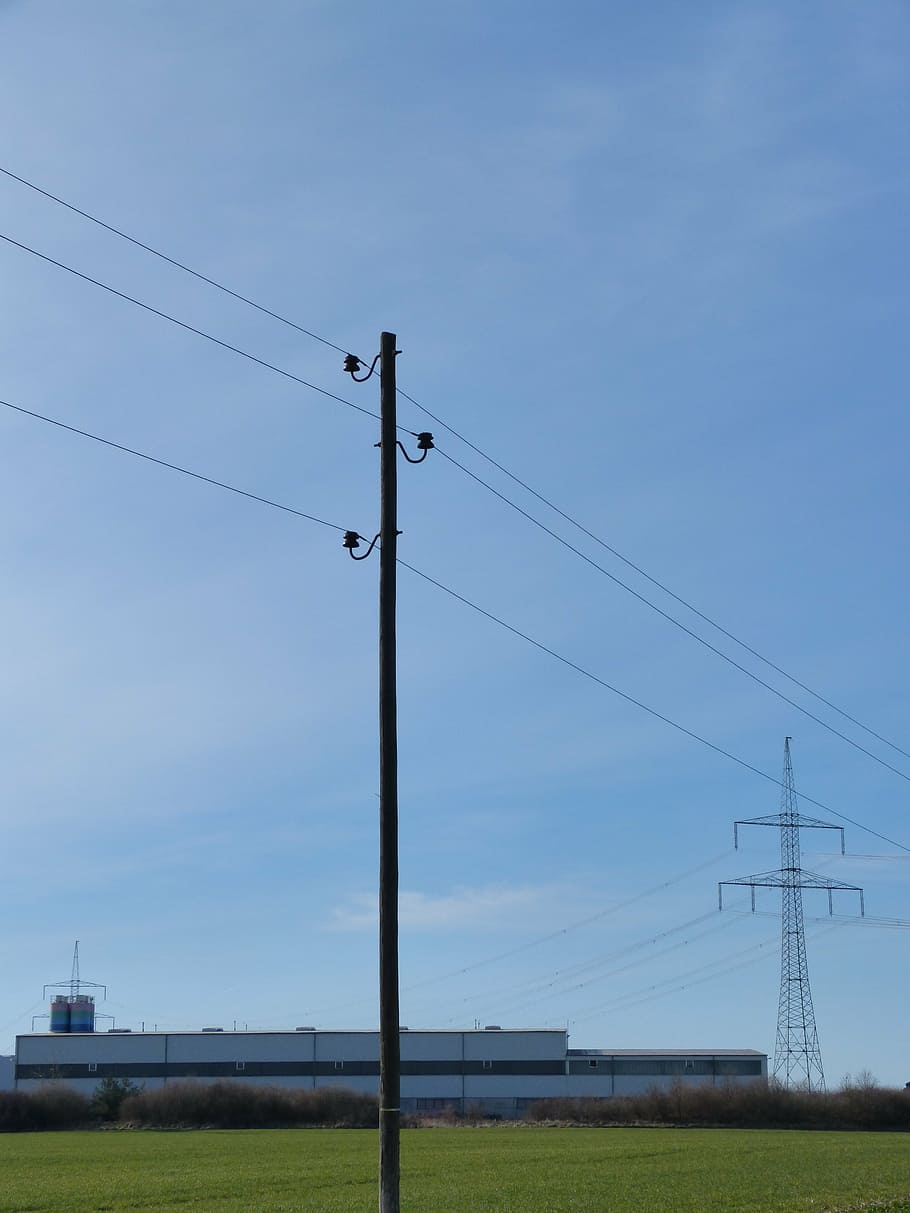 current, strommast, power line, energy, electricity, power supply HD wallpaper