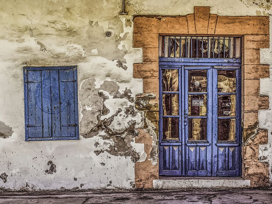 cyprus, psematismenos, house, abandoned, grunge, architecture HD wallpaper