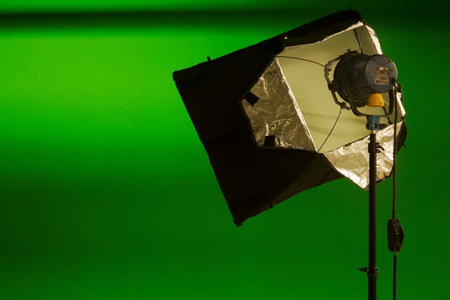Green Screen Studio, Southfield, Michigan., closeup photo of softbox HD wallpaper