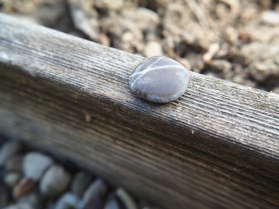 Stone, Pebble, Background, Pebbles, nature, wood, wood - material HD wallpaper