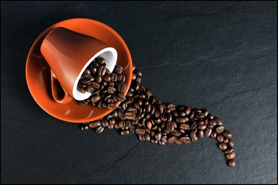 beans, brew, caffeine, coffee, cup, espresso, fresh, grind