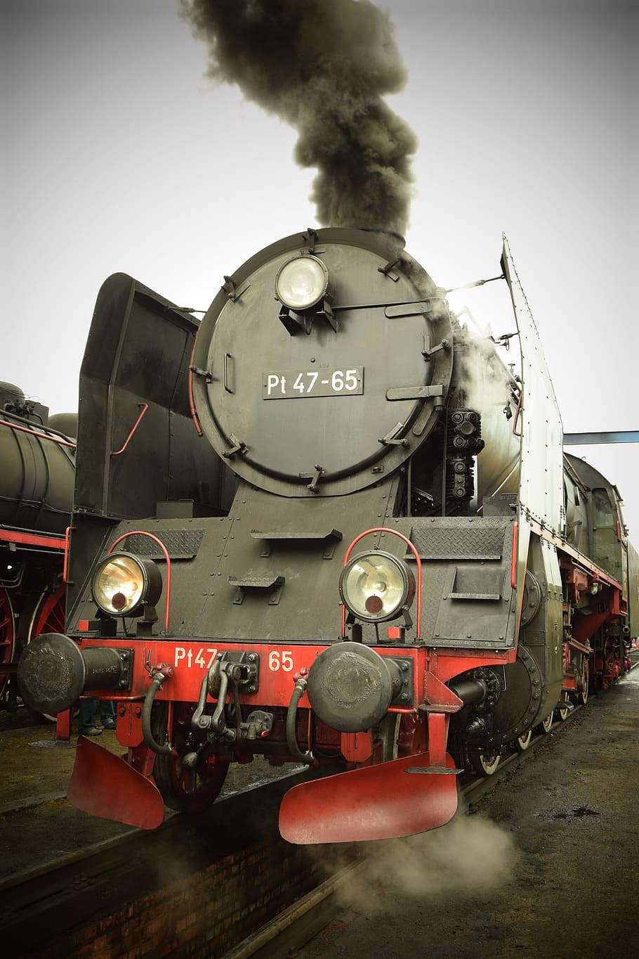 vehicles, steam locomotive, historic, train, pkp, poland, steam train, HD wallpaper