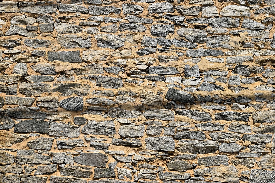 stone wall, exterior, building, background, backdrop, pattern HD wallpaper