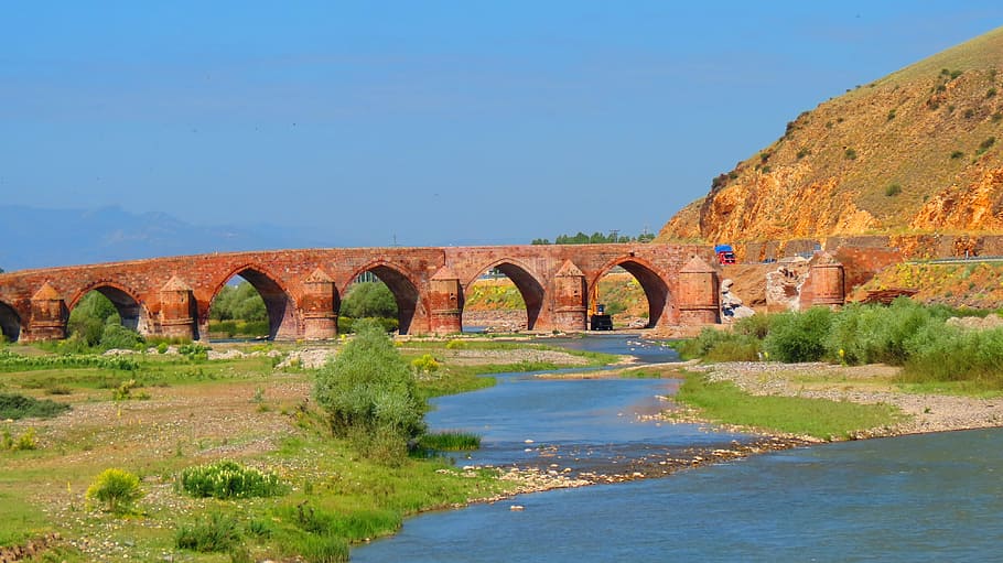 Bridge, Erzurum, Köprüköy, çobandede, bridge - man made structure, HD wallpaper
