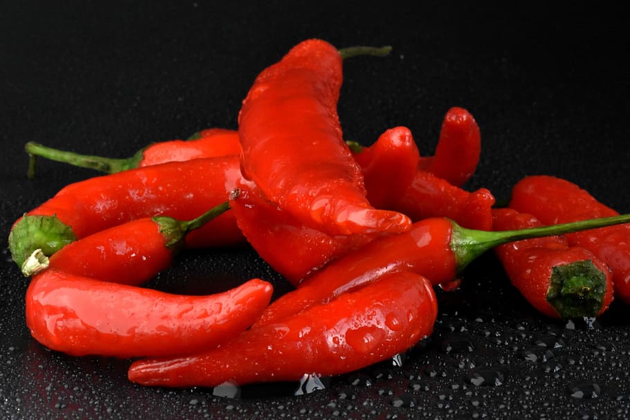 chile, spice, cayenne pepper, vegetable, capsicum, red, sharp HD wallpaper