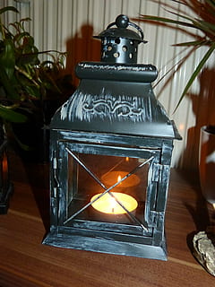 lantern, light, lamp, mood, candle, atmosphere, heat, flame HD wallpaper