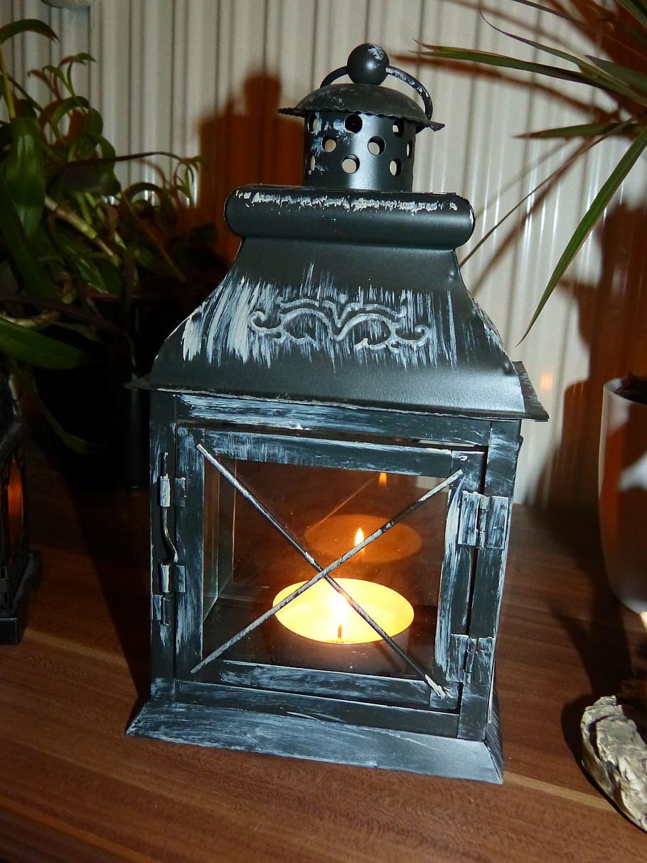 lantern, light, lamp, mood, candle, atmosphere, heat, flame HD wallpaper