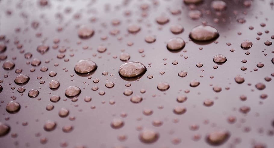 dew on glass, drops, raindrops, wet, clean, gray, shadow, reflection HD wallpaper