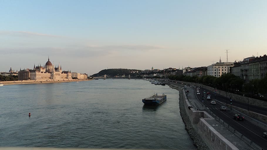 budapest, danube, parliament, building exterior, built structure HD wallpaper