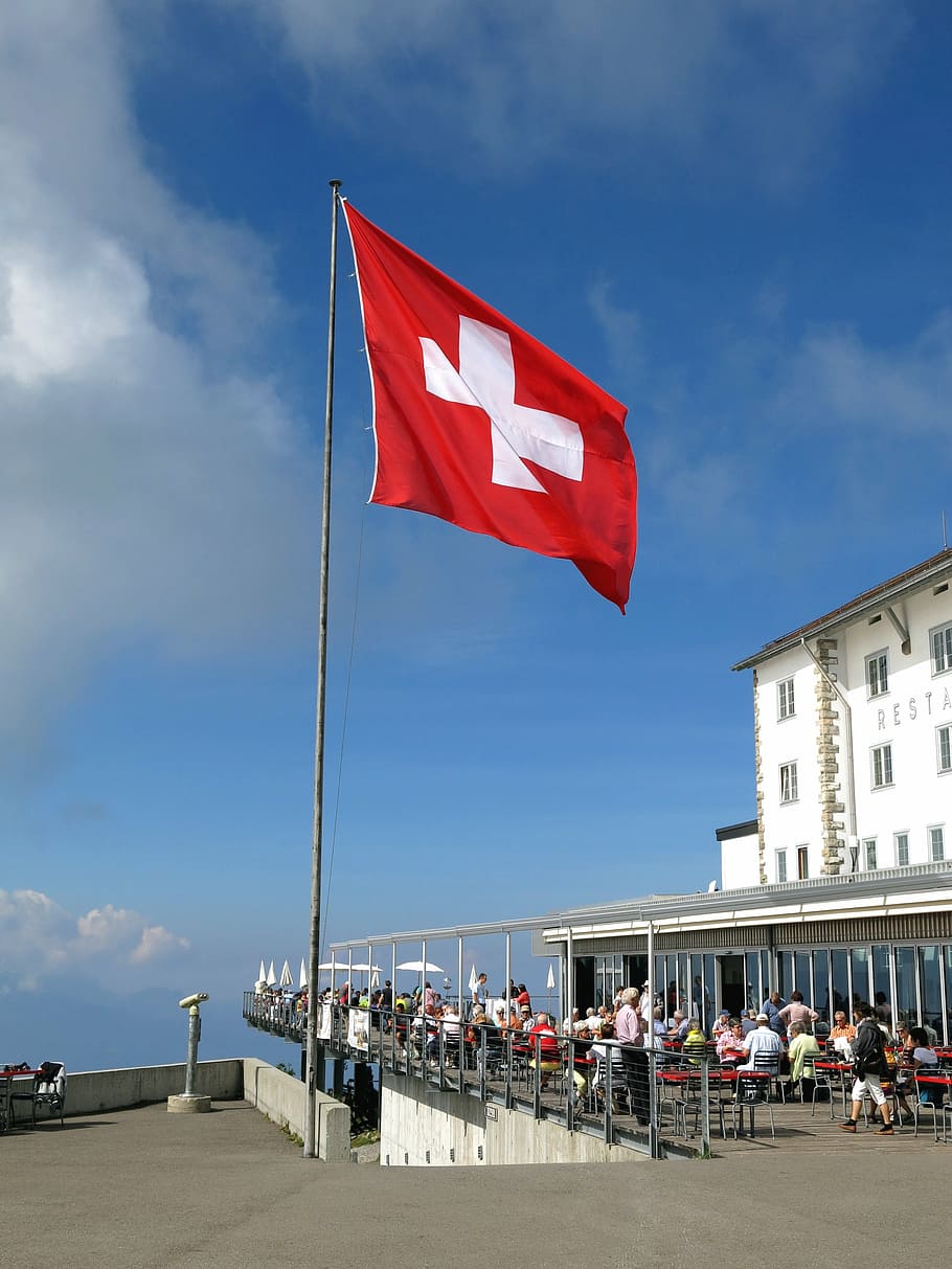 rigi, summit, hotel, view, alpine, switzerland, holiday, mountains HD wallpaper