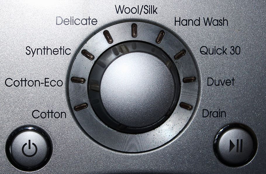 control panel, Washing Machine, Display, tie, switch, knob, technology