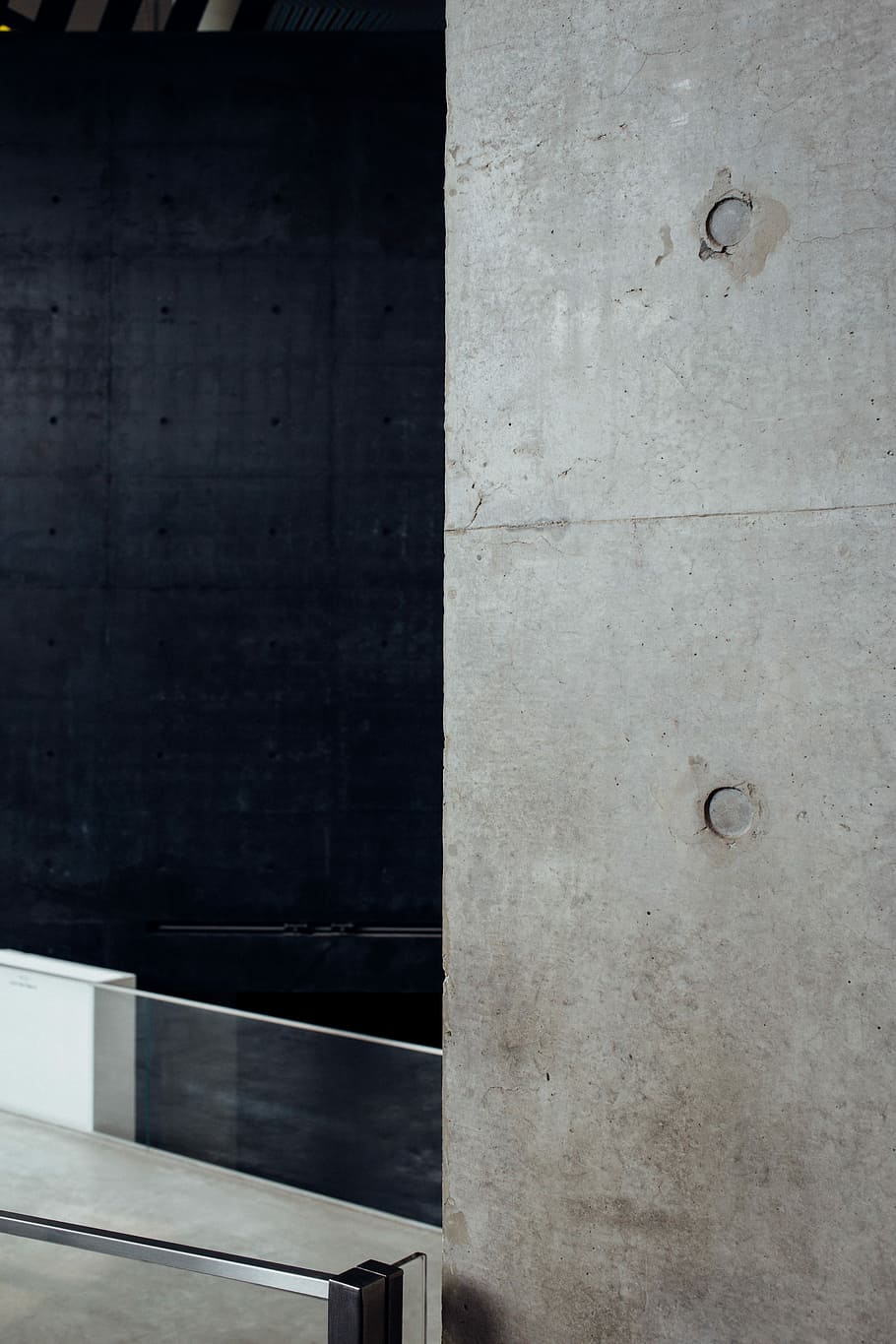 grey concrete surface, untitled, wall, barrier, gate, samsung HD wallpaper