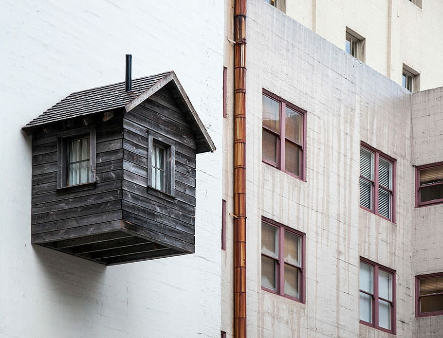 shallow focus  photography of brown wooden window, architecture HD wallpaper