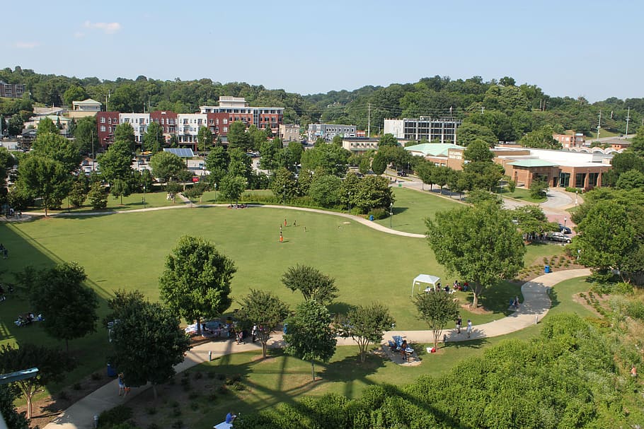 coolidge, park, chattanooga, tree, plant, built structure, architecture HD wallpaper