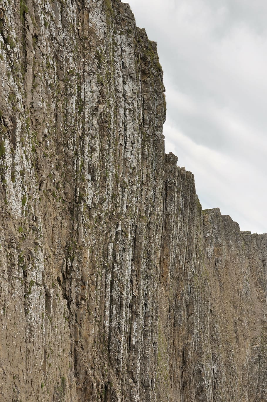 Hd Wallpaper Cliff Basalt Mountain Steep Rock Formation Erosion