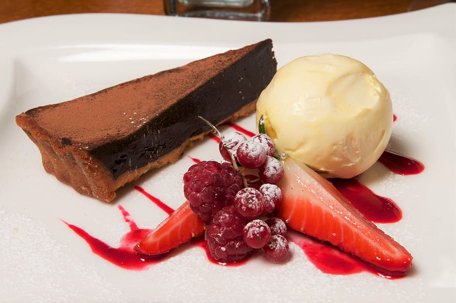 chocolate, dessert, cake, food, food and drink, sweet food HD wallpaper