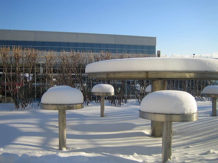 winter snow, outside fun, cold day, architecture, cold temperature HD wallpaper