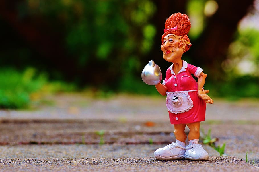 operation, waitress, funny, figure, control, decoration, full length HD wallpaper