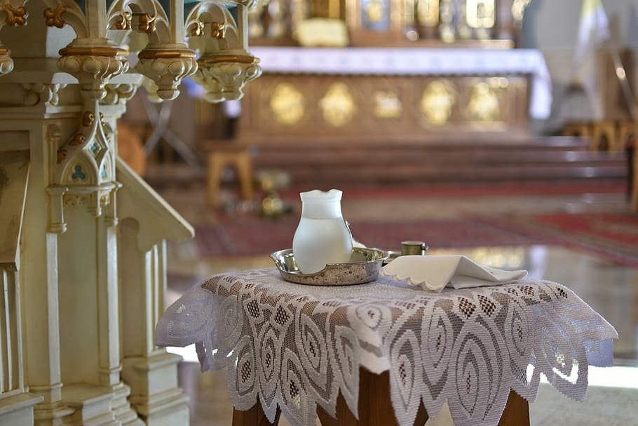 Religion, Baptism, Catholic, Catholics, sacrament, indoors HD wallpaper