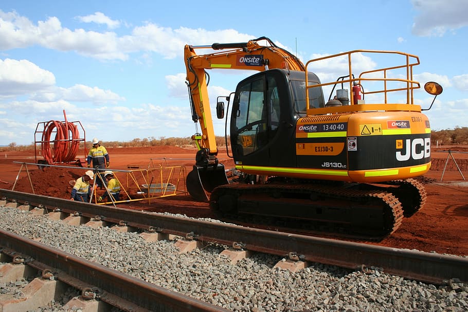 Rail, Construction, Industry, transportation, railroad track HD wallpaper