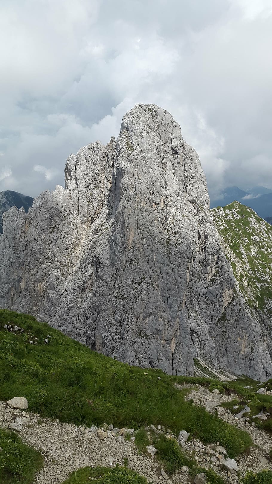 gimpel, tannheim, alpine, mountains, austria, tyrol, rock, summit, HD wallpaper