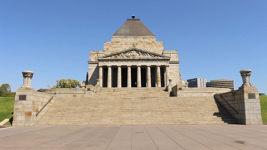 melbourne, australia, temple, architecture, travel destinations HD wallpaper
